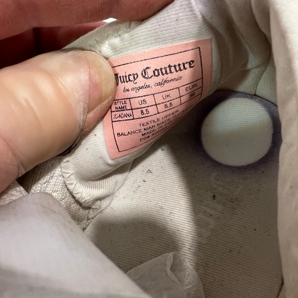 Fun Juicy Couture sneakers Women’s Size 8.5 - Picture 5 of 8